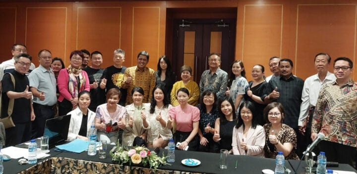 Forum pertemuan BKPM dengan delegasi Guangdong Beauty & Cosmetics Association di hotel Borobudur Jakarta