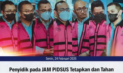 Kejagung Tahan 7 Tersangka Kasus Minyak Mentah Pertamina -dok foto -gub kejagung.