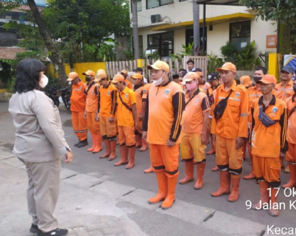 Apel Petugas PPSU di Jakarta