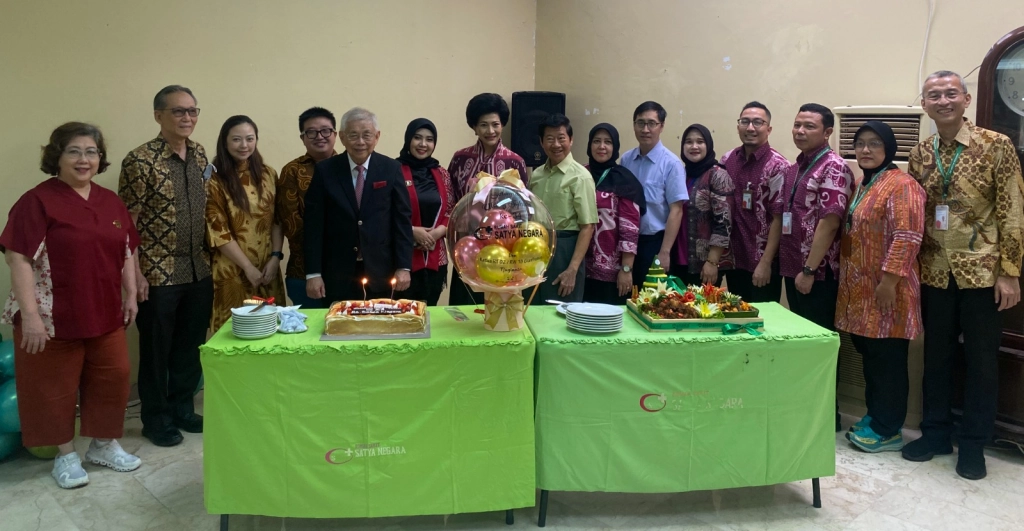 peringatan dan perayaan HUT ke 34 Rumah Sakit Satya Negara (RSSN) Sunter di tengah kesederhanaan