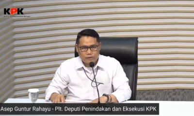 Deputi Penindakan KPK Asep Guntur Rahayu soal DJKA