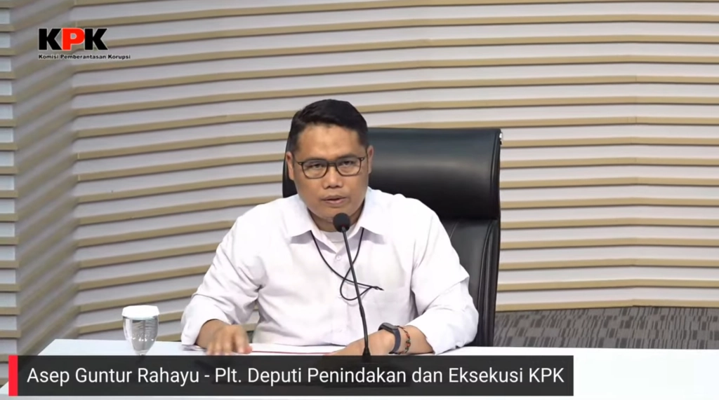 Deputi Penindakan KPK Asep Guntur Rahayu soal DJKA