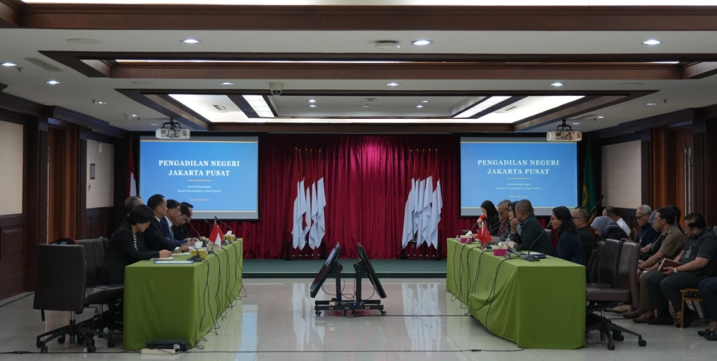 Delegasi Jaksa Hunan China pertemuan di PN Jakpus 